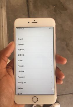 iPhone 6s Plus rose gold