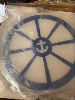 Kids nautical wall light 21.5 inches