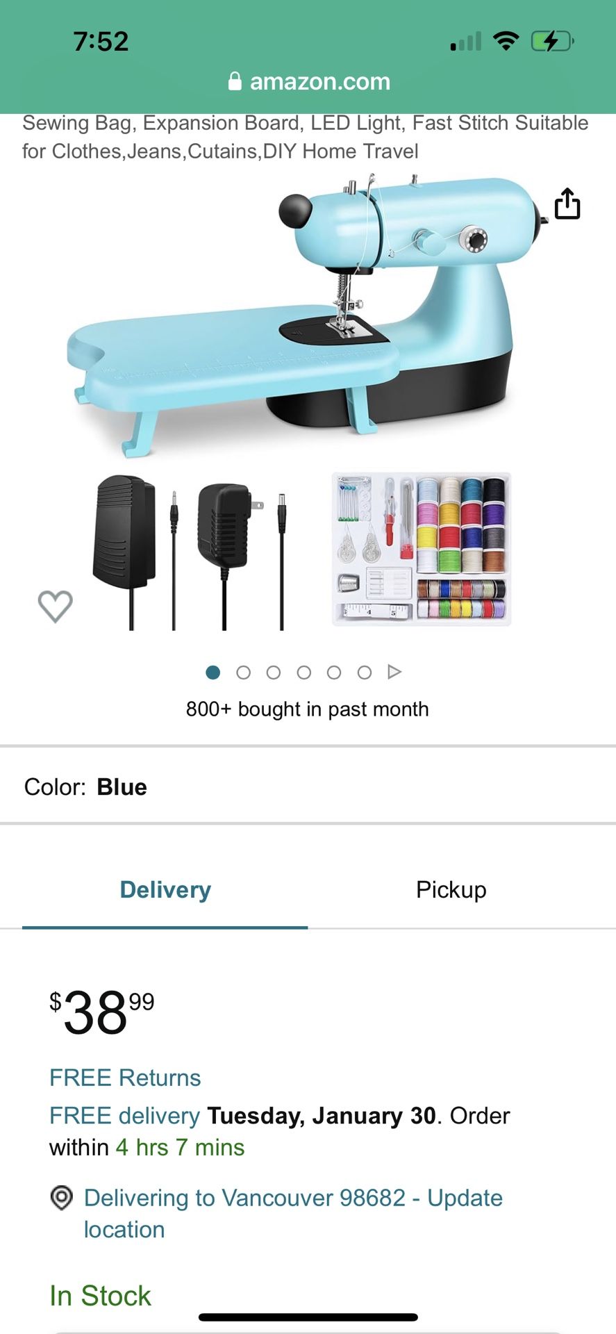 Small Sewing Machine
