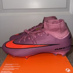 Size 8 Nike Zoom Mercurial Superfly 10 Pro FG HF9433-600 Soccer Cleats