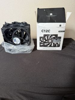 Computer Case Fans 120mm (3) New