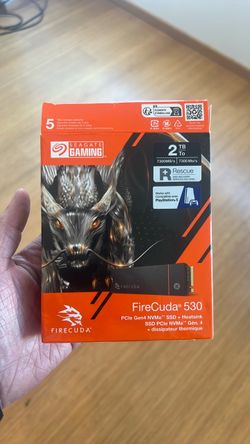 Seagate Firecuda 2TB M.2 SSD (7300MBs)