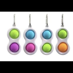 Simple Dimple Pop it Keychain