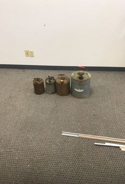 Old gas cans