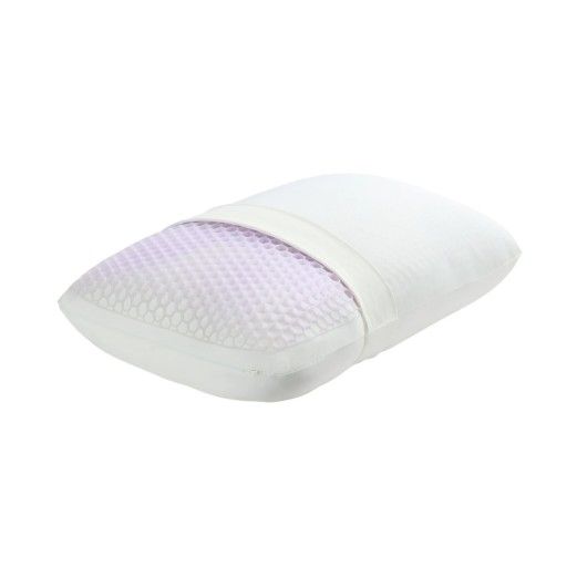 PURPLE GridCloud Pillow Honeycomb Gelflex Top Layer Hypoallergenic Down Alternative