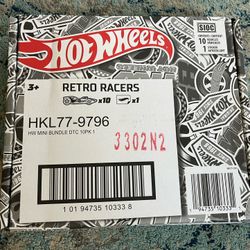 Hot Wheels Retro Racers Short Card 10 Pack 