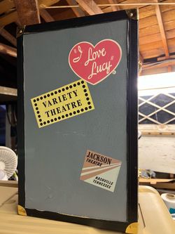 I Love Lucy Tote Bag, Wardrobe Trunk