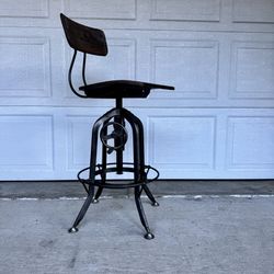 Vintage Industrial Drafting Chair + Free delivery