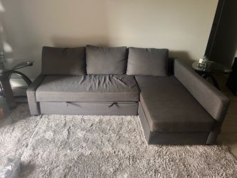Gray Sectional Sofa with Chaise and Storage