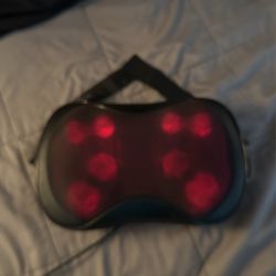 Multi-Use Shiatsu Pillow Massager With Heat