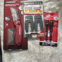 Mult  Tools  Blande  And  Knife And  But  Drive Set  Firm  Price