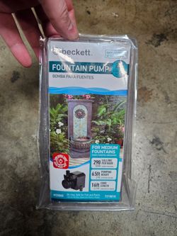 Fountain pump