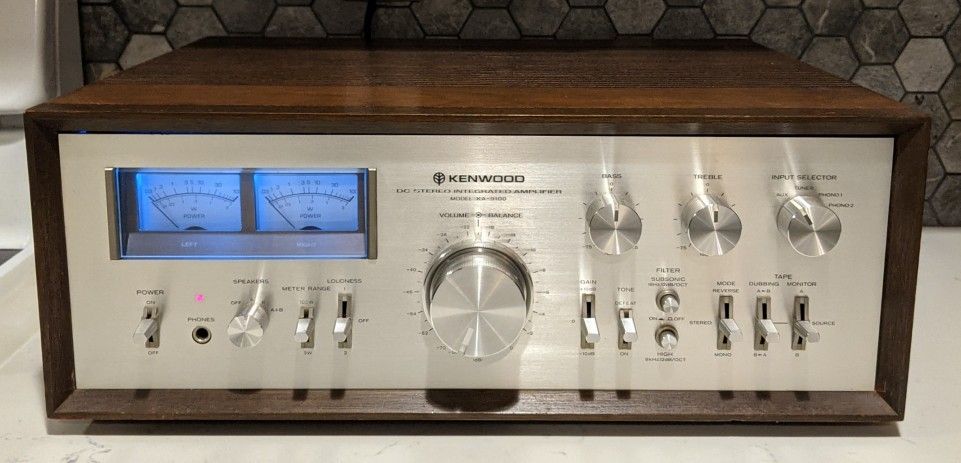 Vintage Kenwood KA-9100 Stereo Integrated Amplifier