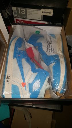 Retro 1 off white size 12 brand new