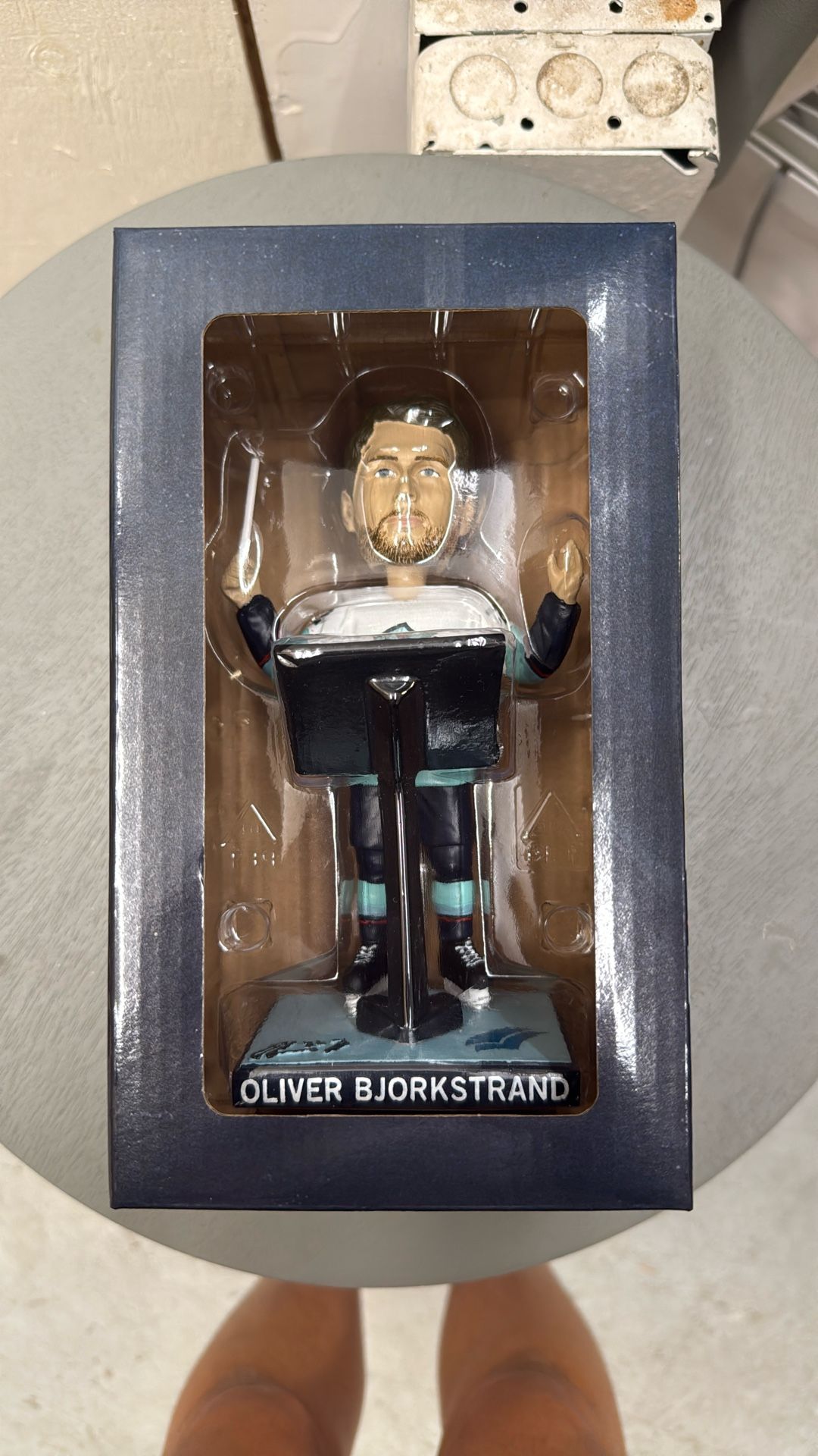 Oliver Bjorkstrand Kraken Bobble Head