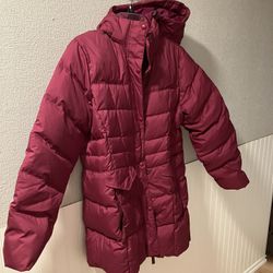 L.L. Bean Down Coat, long- size medium