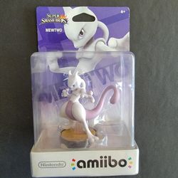 Nintendo Super Smash Bros Mewtwo Amiibo