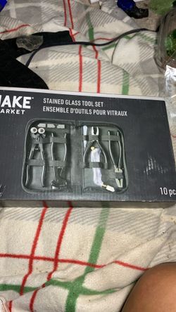 Make market stoned glass tool set