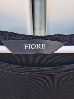 Fiore Y2K 90s Liquid Knit Top Women Large Business Casual Basic Made In USA