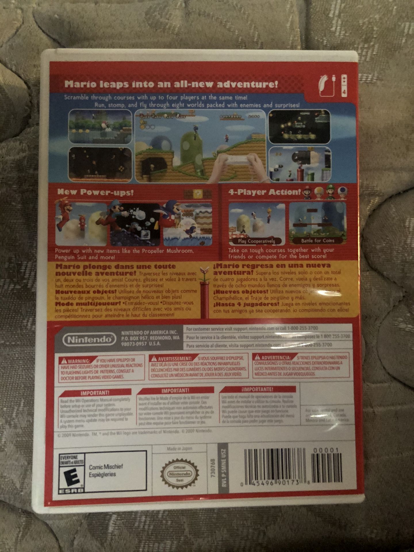 New super Mario bro’s Wii
