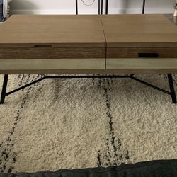 Coffee Table With Pop-up Desk From Rooms-To-Go