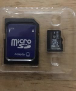 256 Gb Micro SD Card Class 10