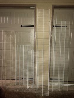 Closetmaid rack shelves (sizes in pictures) $5 EACH