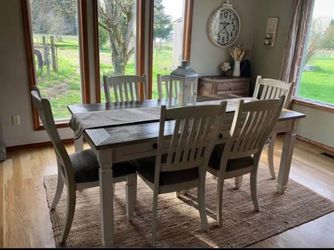 Ashley farmhouse dining set