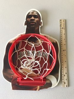 Vintage Michael Jordon Backboard & Rim