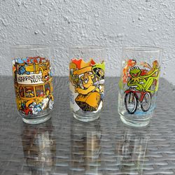 The Muppet’s 1981 McDonald’s Collection Glasses