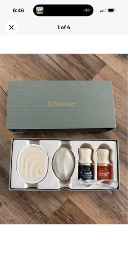 Lifelines Sensory Immersion Set-Grounding Stone Fidget & Essential Oil Diffuser