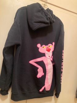 Pink panther sweatshirts hood size m