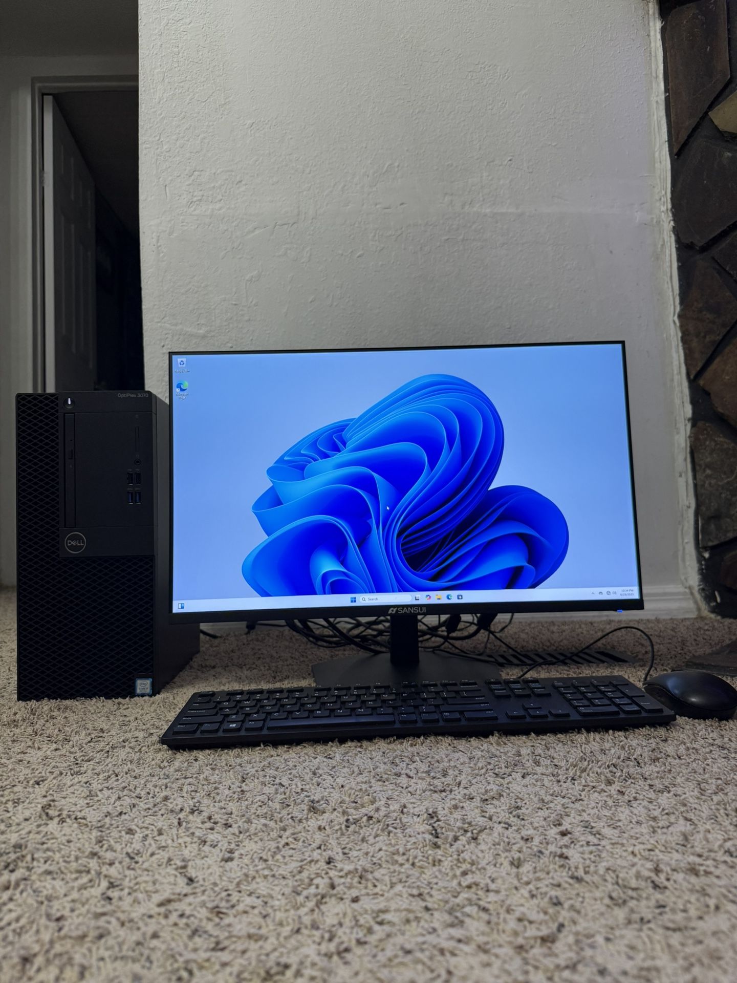 i7 Dell OPTIPLEX 3070 Desktop Computer System 16GB Memory ram 