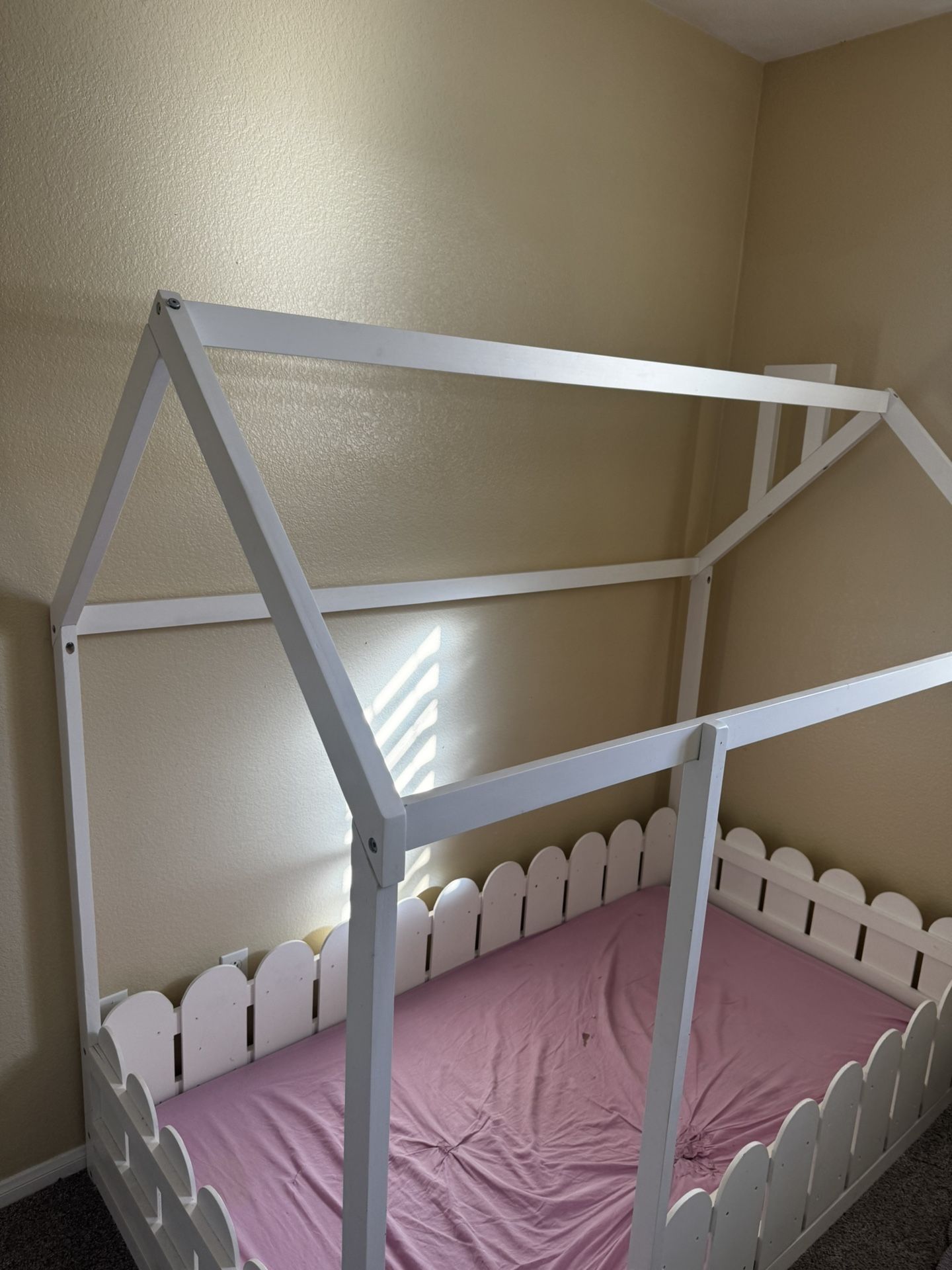 Twin Size Bed House Frame