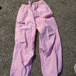 Pink Cargo Pants  Women