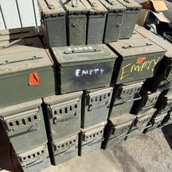 Military Ammo Cans