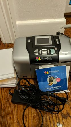 Epson picture mate with lots of photo paper