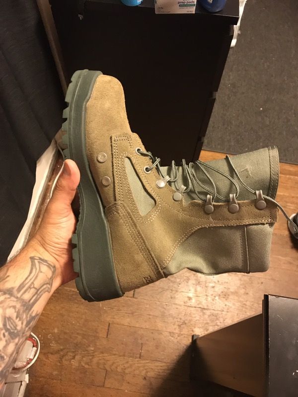 Military boots