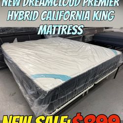 NEW DREAMCLOUD PREMIER HYBRID CALIFORNIA KING MATTRESS 