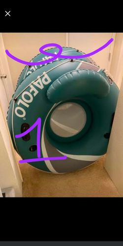ONE Pafolo 53" Heavy-Duty Inflatable River Tube Float – Used Once!