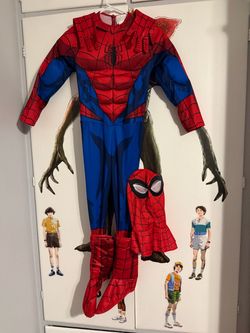 Spiderman kids costume