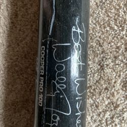 Wally Joyner Signed Bat 