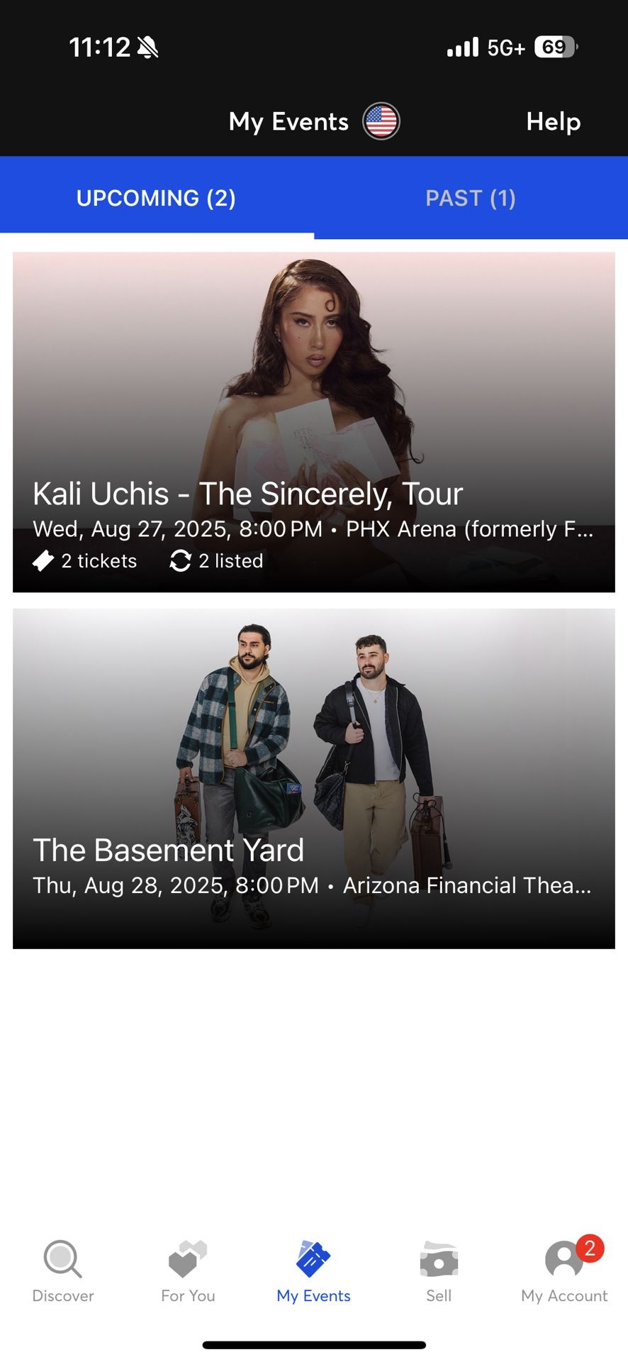 Kali Uchis Concert (2 Tickets)