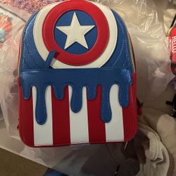 Captain America Danielle nicole Backpack