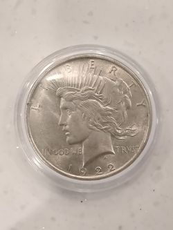 1922 PEACE Silver Dollar