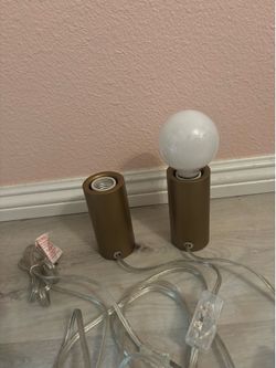 West Elm table lamps