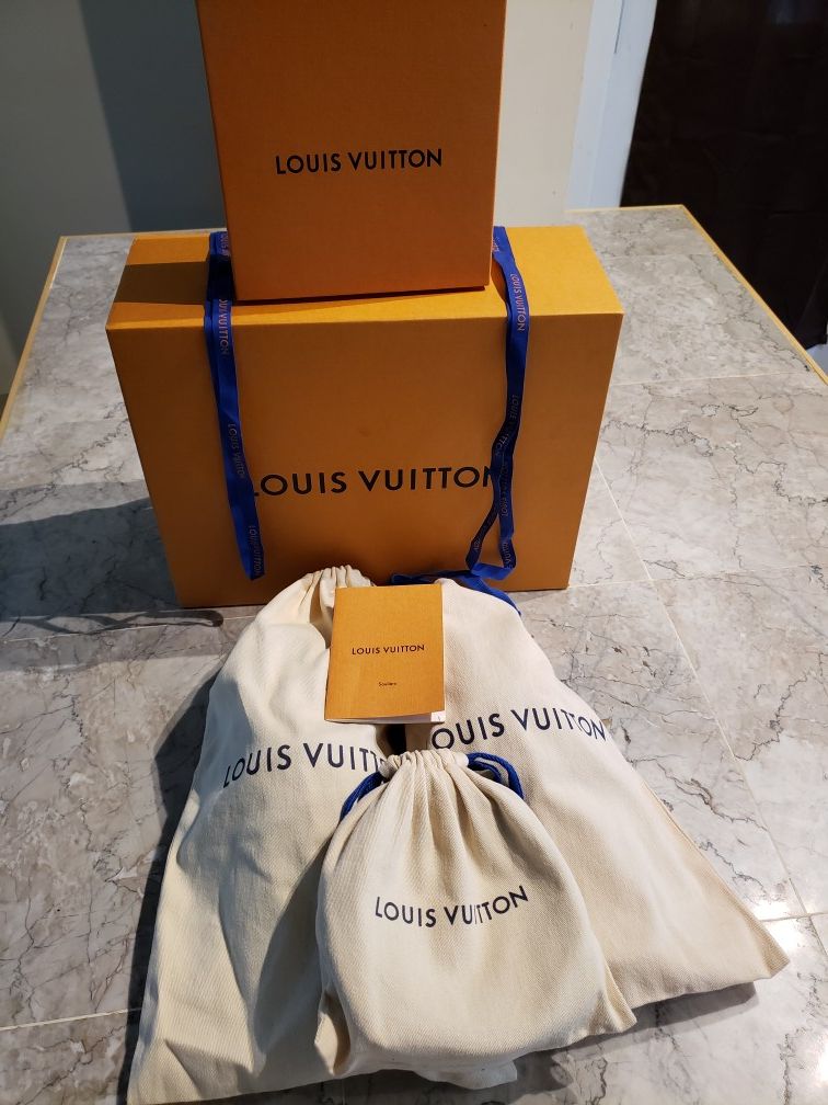 Louis Vuitton shoes and belt to match
