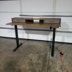 Brand New Stand-Up Desk With Drawers And Monitor Stand 