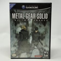 Metal Gear Solid the Twin Snakes (No Scratches) Nintendo GameCube