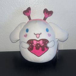 Squishmallows Plush Sanrio Hello Kitty Valentines Cinnamoroll 8" NWT